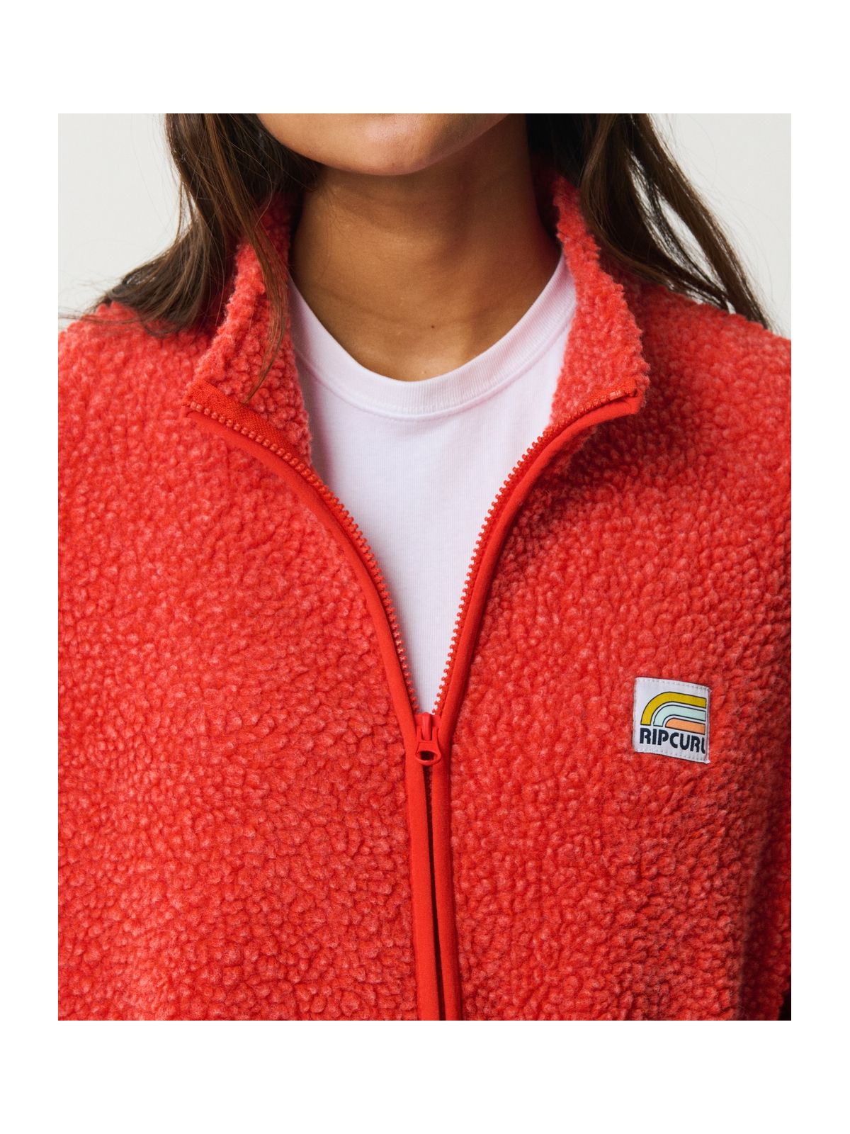 Polar damski RIP CURL Every Day Zt Polarfleece czerwony