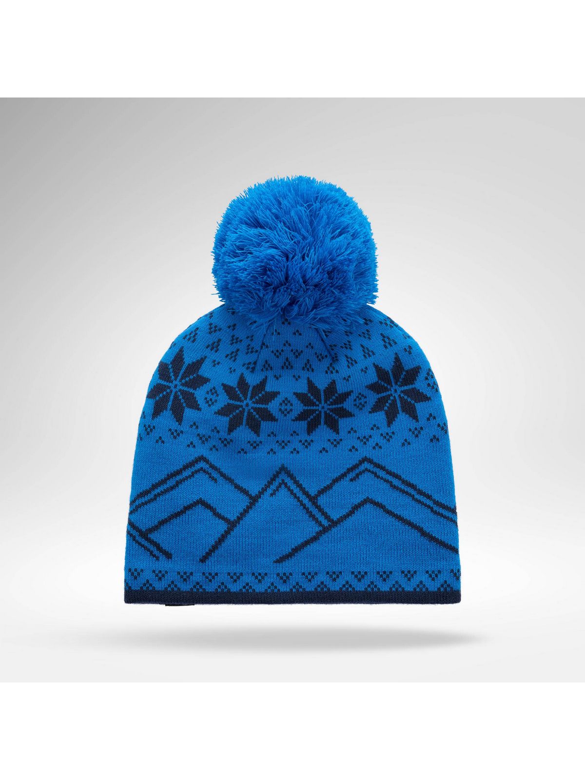 Czapka juniorska ROSSIGNOL Jr Pompom Beanie niebieska
