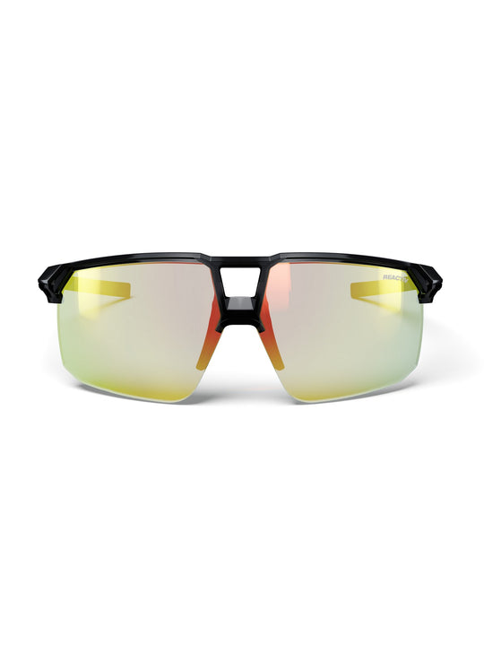 Okulary fotochromowe JULBO Liry - Reactiv 1-3 Light Amplifier - Black/Shiny Translucent Dark Gray
