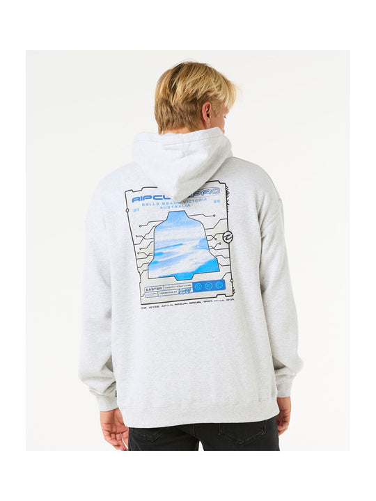 Bluza RIP CURL Rip Curl Pro 25 Event Hood szary
