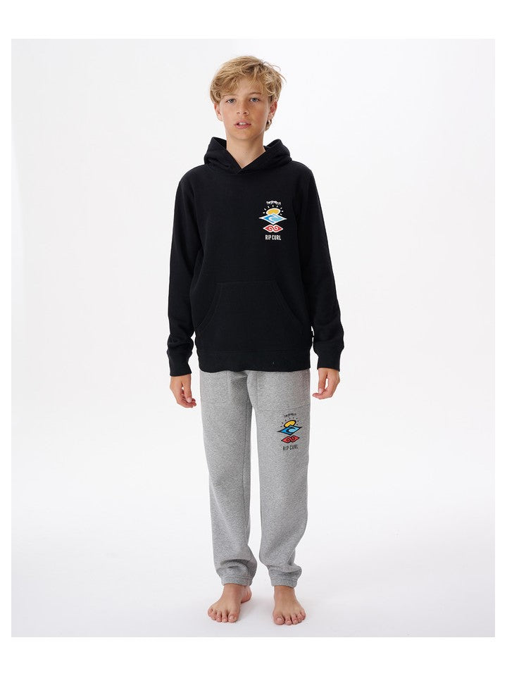 Bluza chłopięca RIP CURL Search Icon Hood -Boy czarny