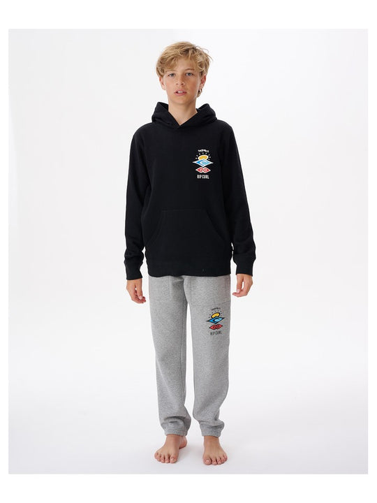 Bluza chłopięca RIP CURL Search Icon Hood -Boy czarny
