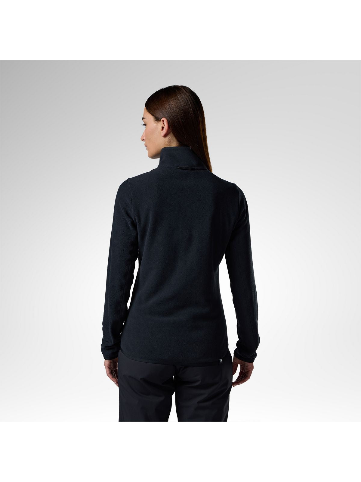 Bluza damska ROSSIGNOL W Quarter Zip Polar Fleece czarna