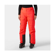 Spodnie narciarskie damskie HELLY HANSEN W SWITCH CARGO 2.0 PANT czerwone
