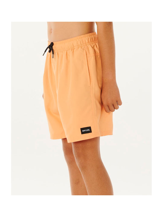 Boardshorty chłopięce RIP CURL Offset Volley -Boy pmarańczowe
