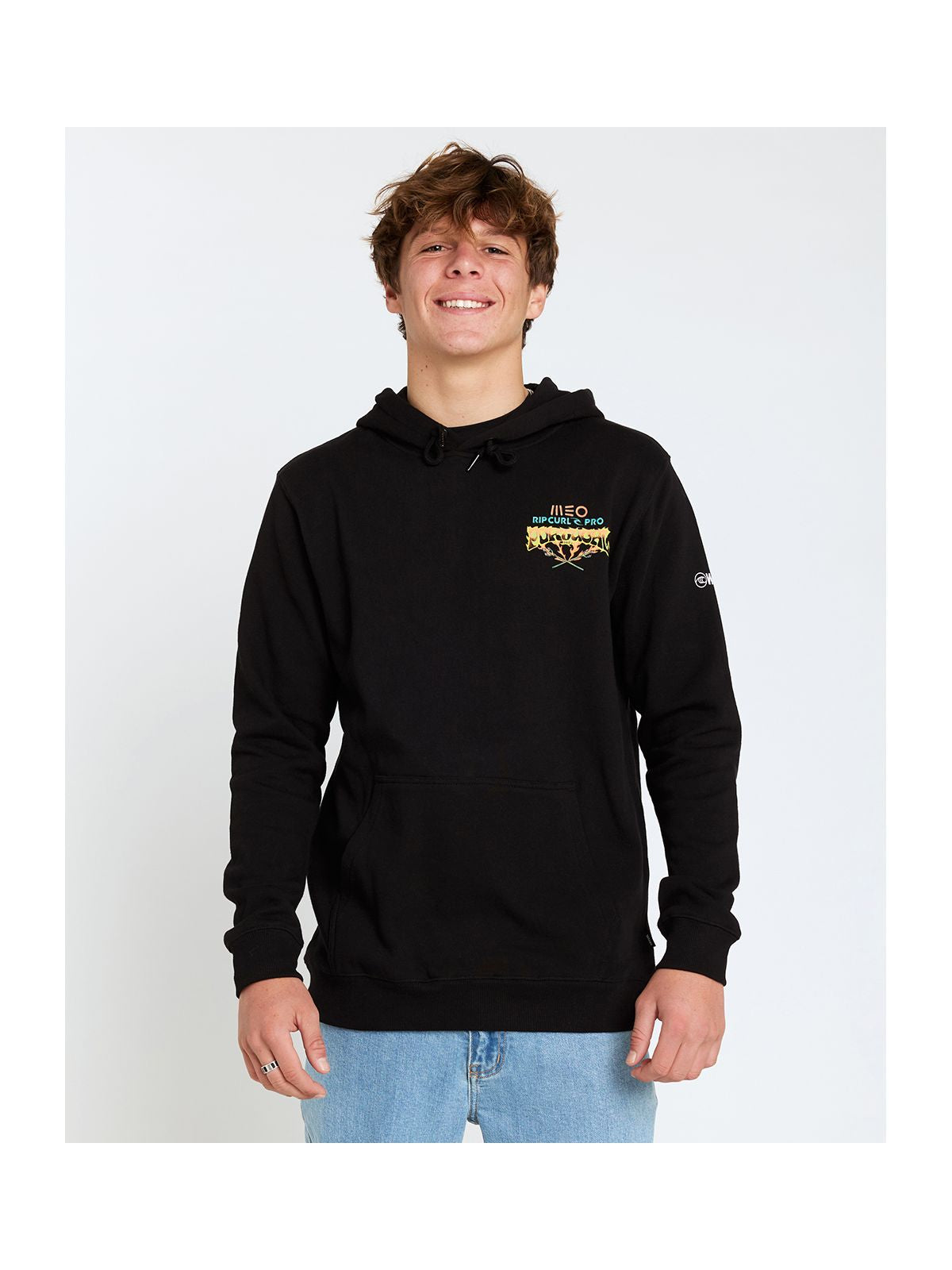 Bluza RIP CURL Meo Rip Curl Pro Hood czarny - Adventure Sports