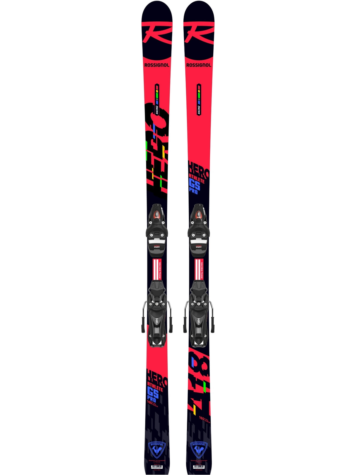 Narty ROSSIGNOL HERO ATHLETE GS OPEN + wiązania LOOK NX 7 GW LFT B73 BLACK ICON - Adventure Sports