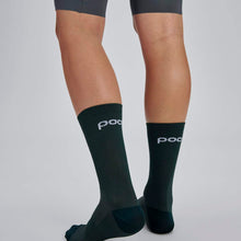 Skarpety rowerowe POC Cadence Road Long Sock zielone
