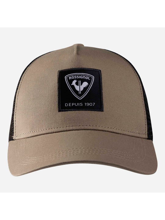 Czapka z daszkiem ROSSIGNOL Corporate Mesh Cap beżowa - TU - Adventure Sports
