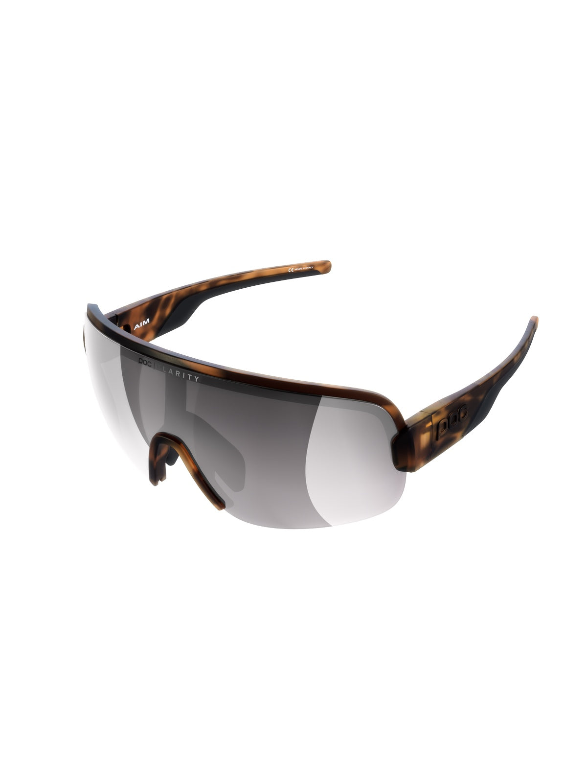 Okulary rowerowe POC Aim brązowy - Clarity Road/Sunny Silver cat 3