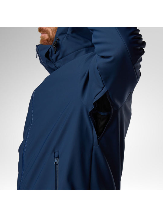 Kurtka narciarska męska ROSSIGNOL M Resort Softshell Jacket niebieska
