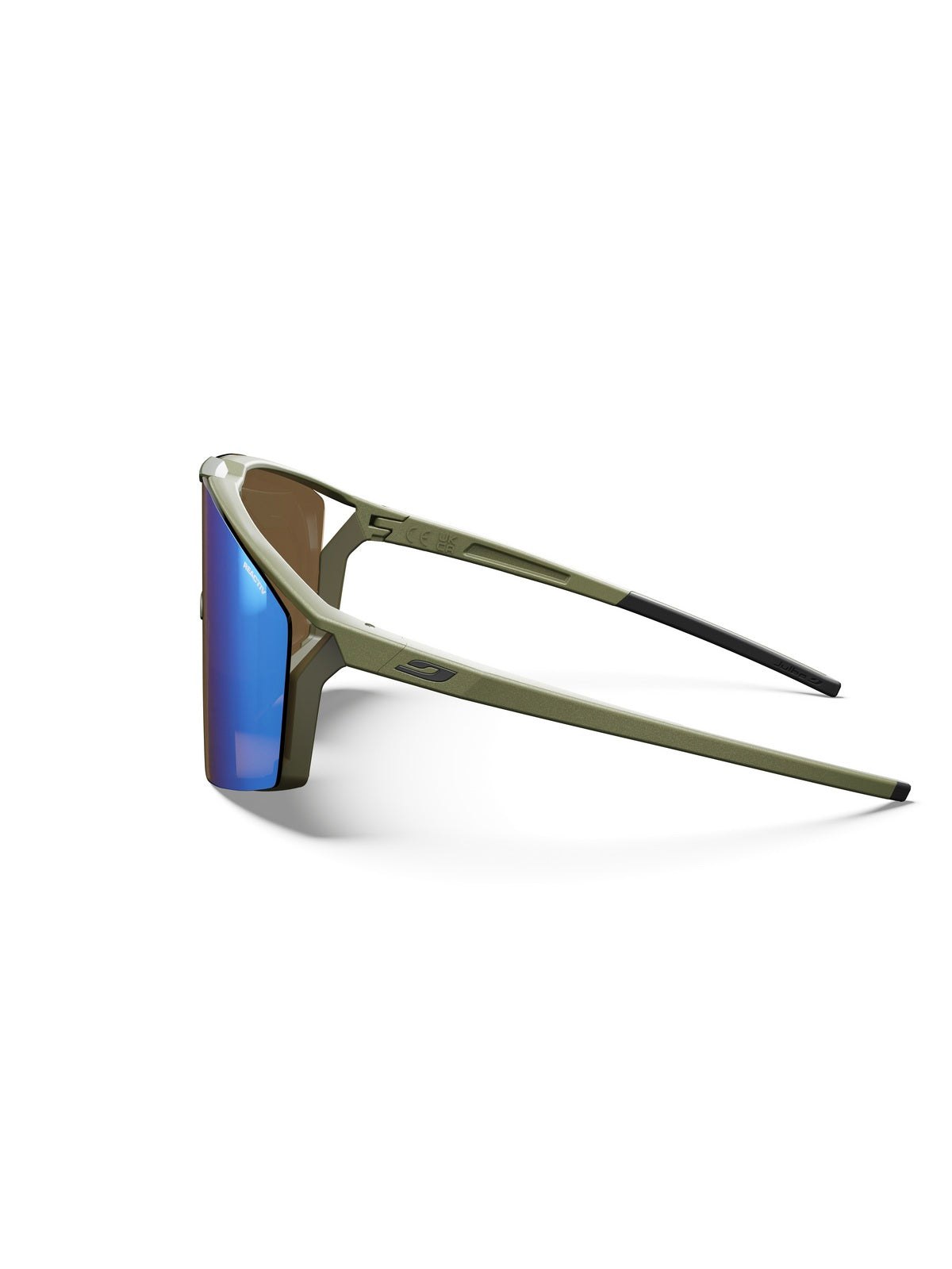 Okulary fotochromowe JULBO EDGE COVER zielony Cat 2-4 Reactiv - L - Adventure Sports