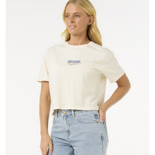 Koszulka RIP CURL Sun &amp; Sea Crop Tee biała
