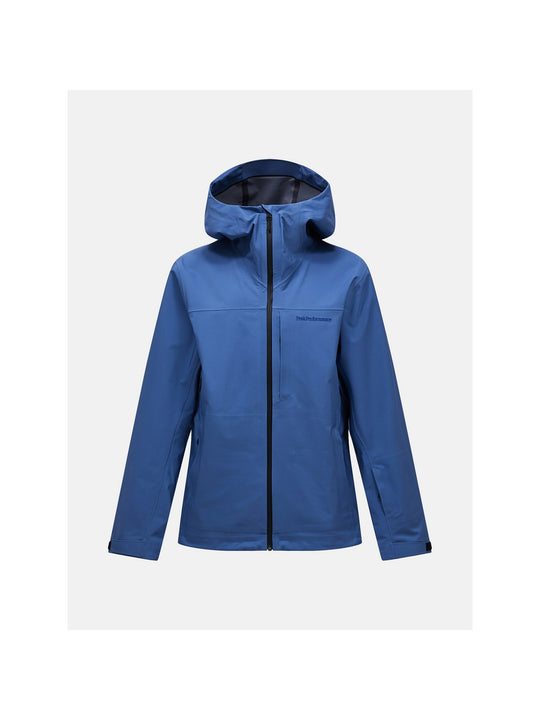 Kurtka narciarska męska PEAK PERFORMANCE Maroon HIPE 3L Shell Jacket niebieska
