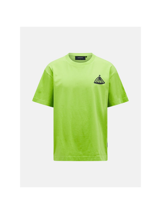 Koszulka Peak Performance M Graphic Tee zielony - Adventure Sports
