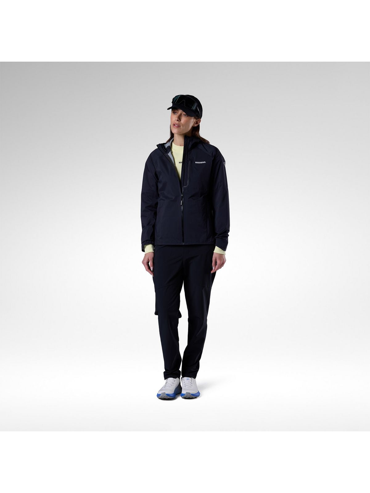 Kurtka damska ROSSIGNOL W Rainproof 2.5L Shell Jkt czarna
