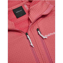 Bluza damska PEAK PERFORMANCE Trail Polartec Power Grid Zip Hood różowa
