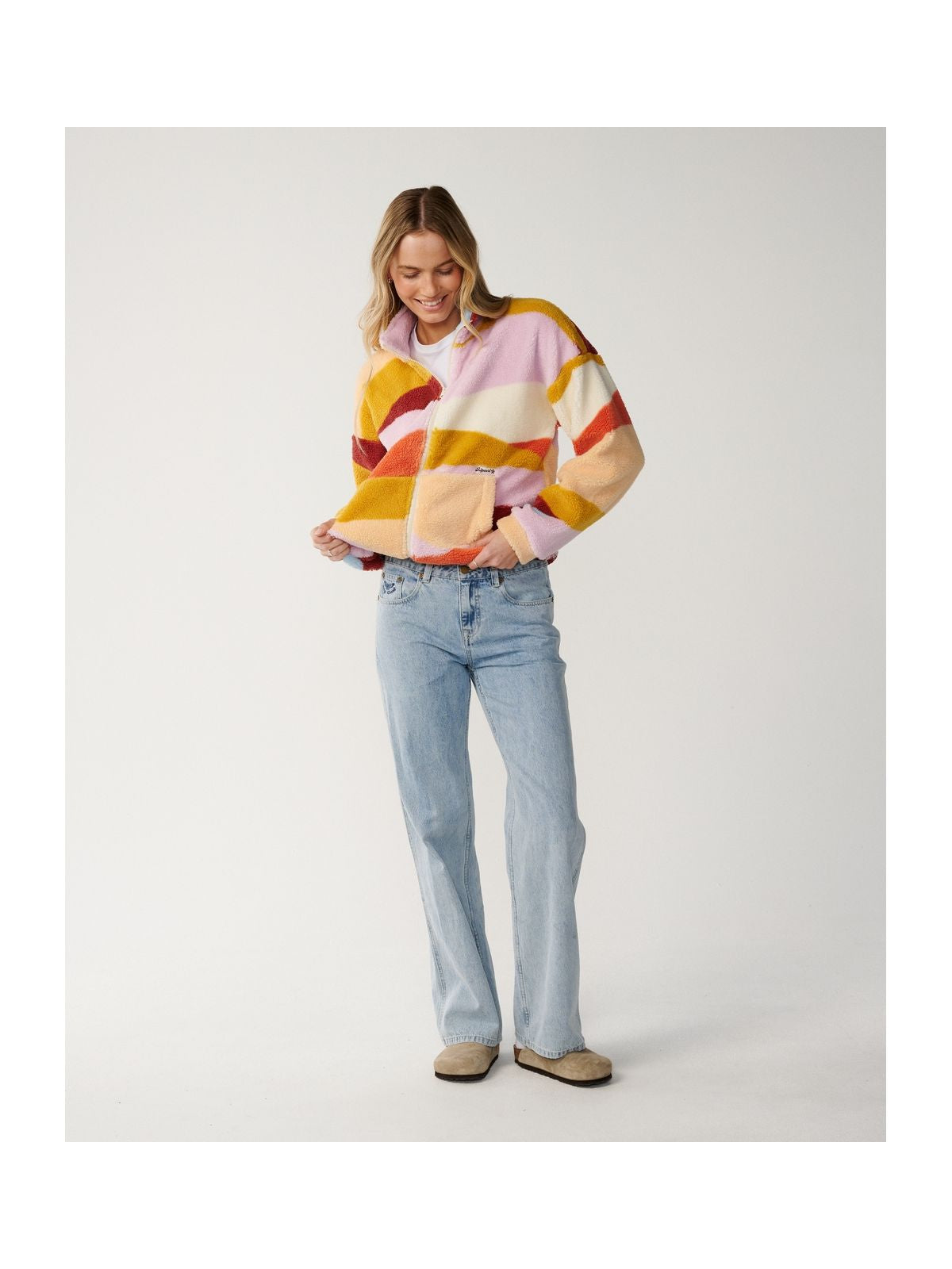 Polar damski RIP CURL Retro Swell Standard Z/T Polar multikolor