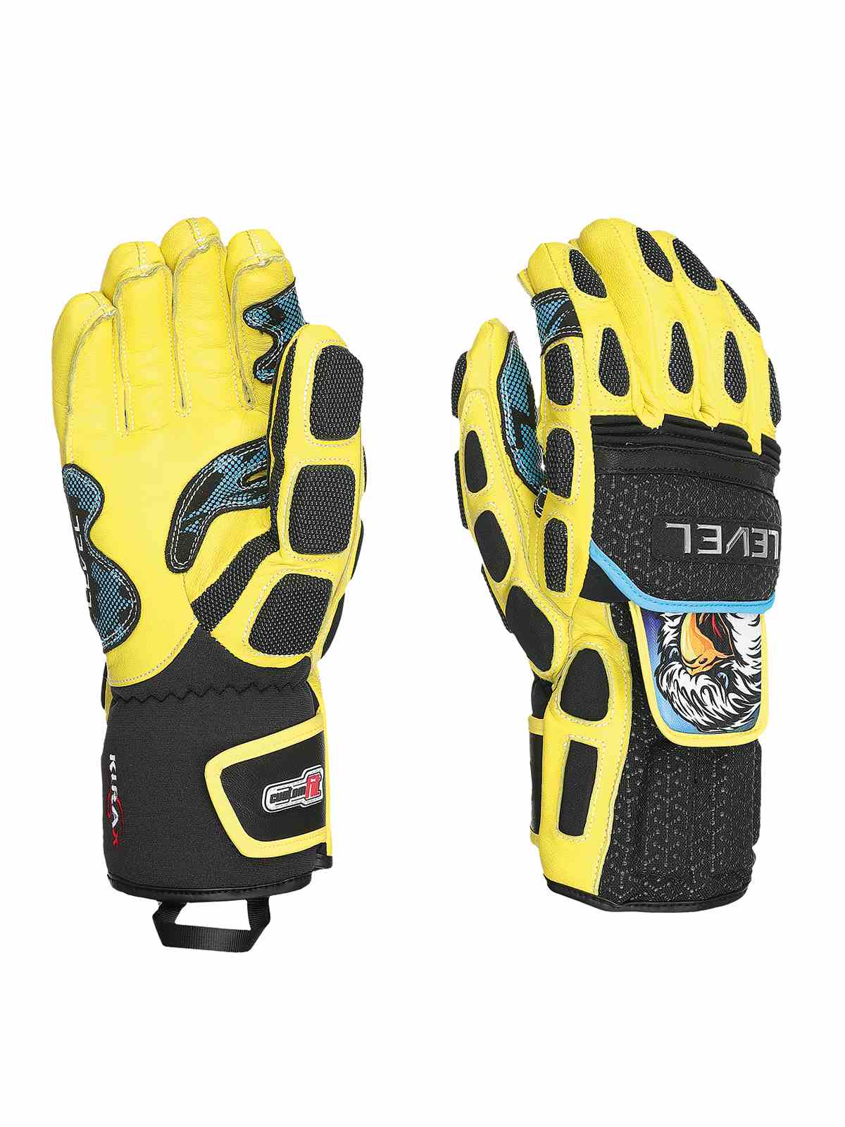 Rękawice narciarskie LEVEL Worldcup CF Golden eagle - Adventure Sports