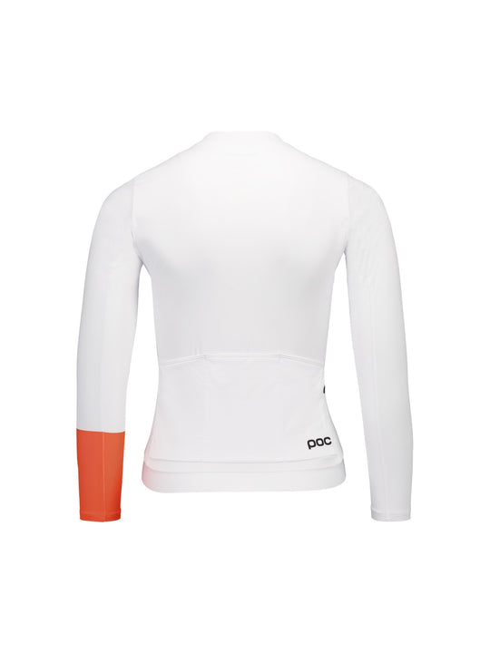 Koszulka rowerowa damska POC W's Cadence L/S Jersey biała
