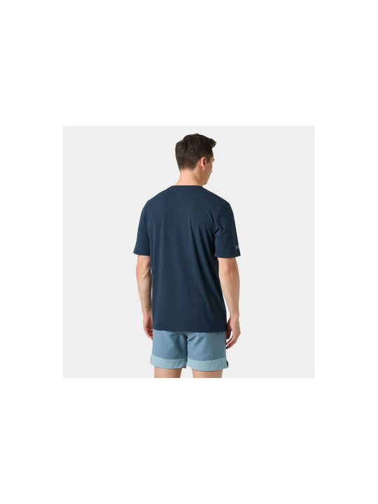 Koszulka męska HELLY HANSEN Hp Race Graphic T-Shirt granatowa
