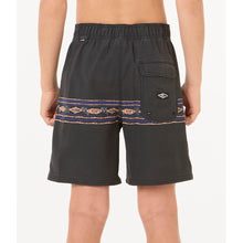 Szorty kąpielowe chłopięce RIP CURL Mirage Raw Energy Geo - Boy czarne
