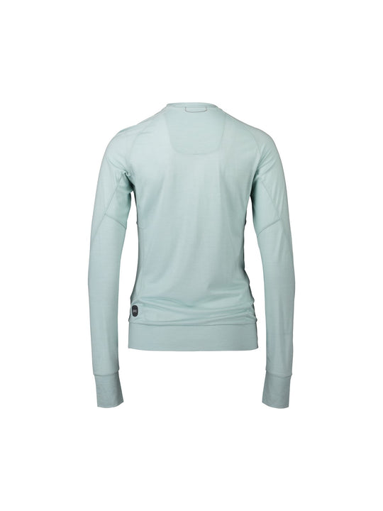 Koszulka damska POC W’s LIGHT MERINO Jersey LS - zielony - Adventure Sports
