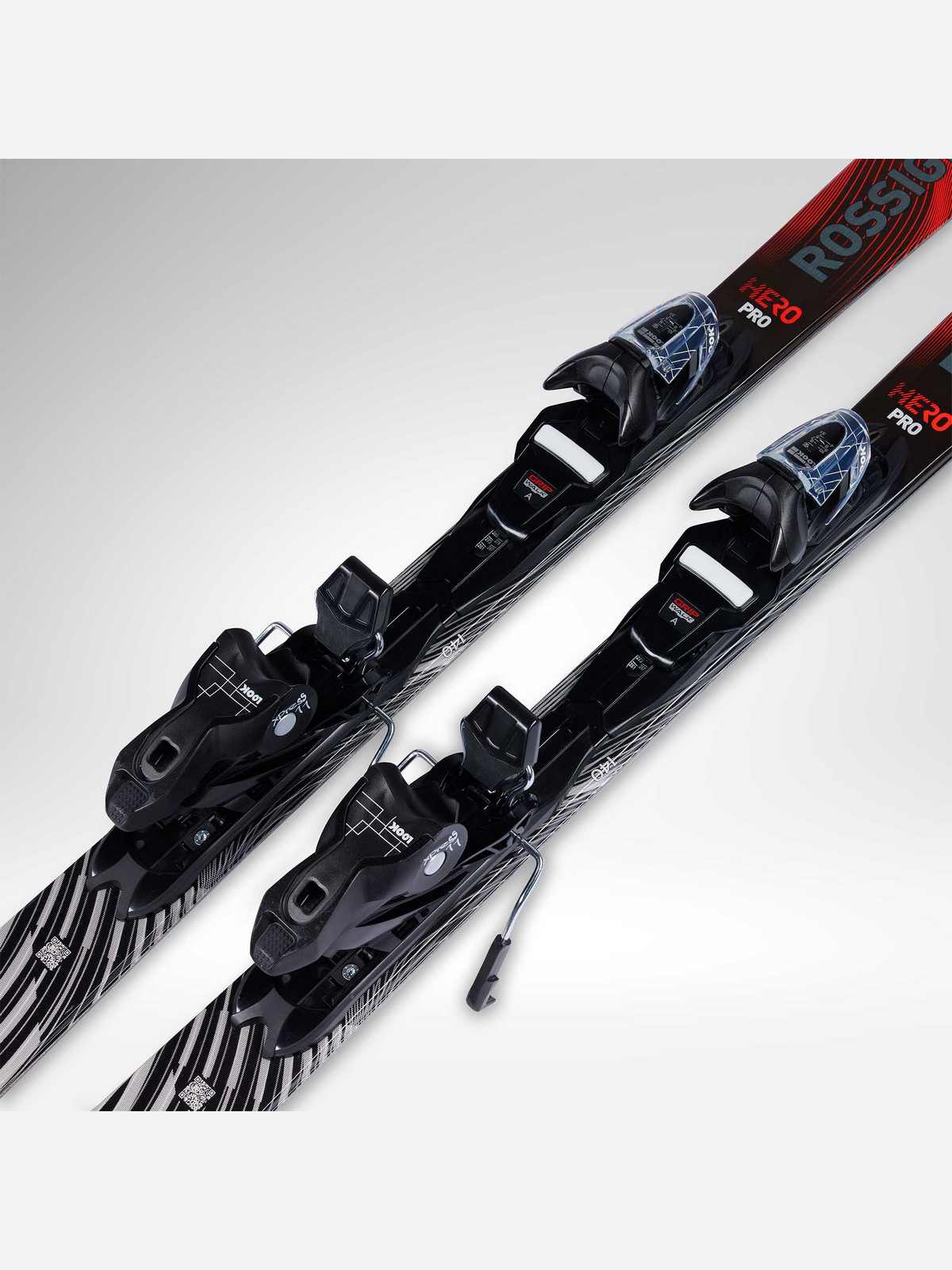 Narty dla dzieci ROSSIGNOL Hero Pro Multi-Event + wiązania LOOK Xpress 7 Gw B83 Black