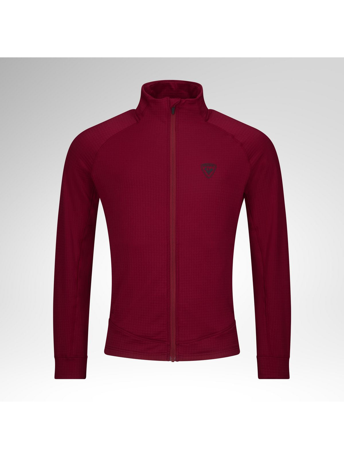 Bluza męska ROSSIGNOL Blackside Fleece Fz bordowa