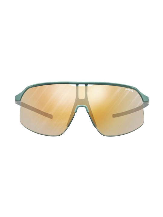 Okulary rowerowe JULBO Density zielone | Reactiv 1-3 Light Amplifier
