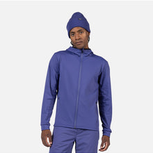 Bluza męska ROSSIGNOL Mid Layer Stretch Hoodie niebieska
