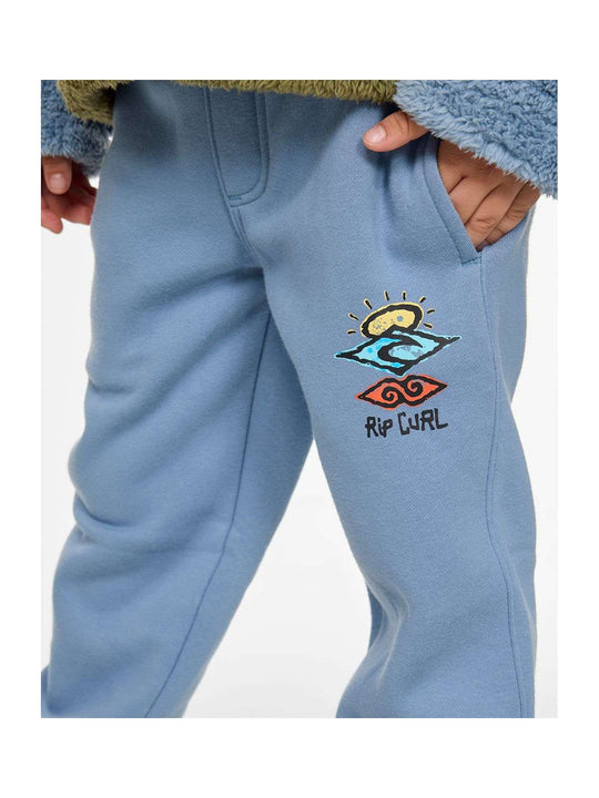Spodnie chłopięce RIP CURL Icons Of Shred Trackpant -Boy niebieskie
