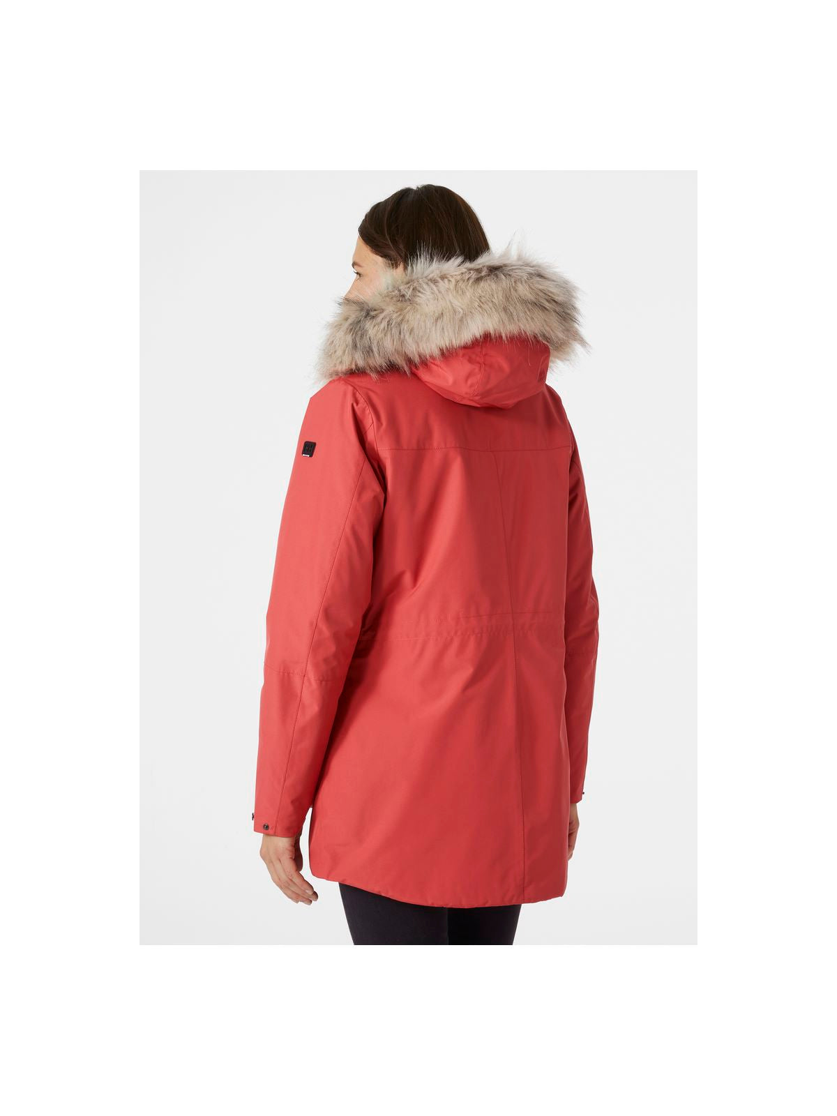 Kurtka Helly Hansen W Coastal Parka czerwony