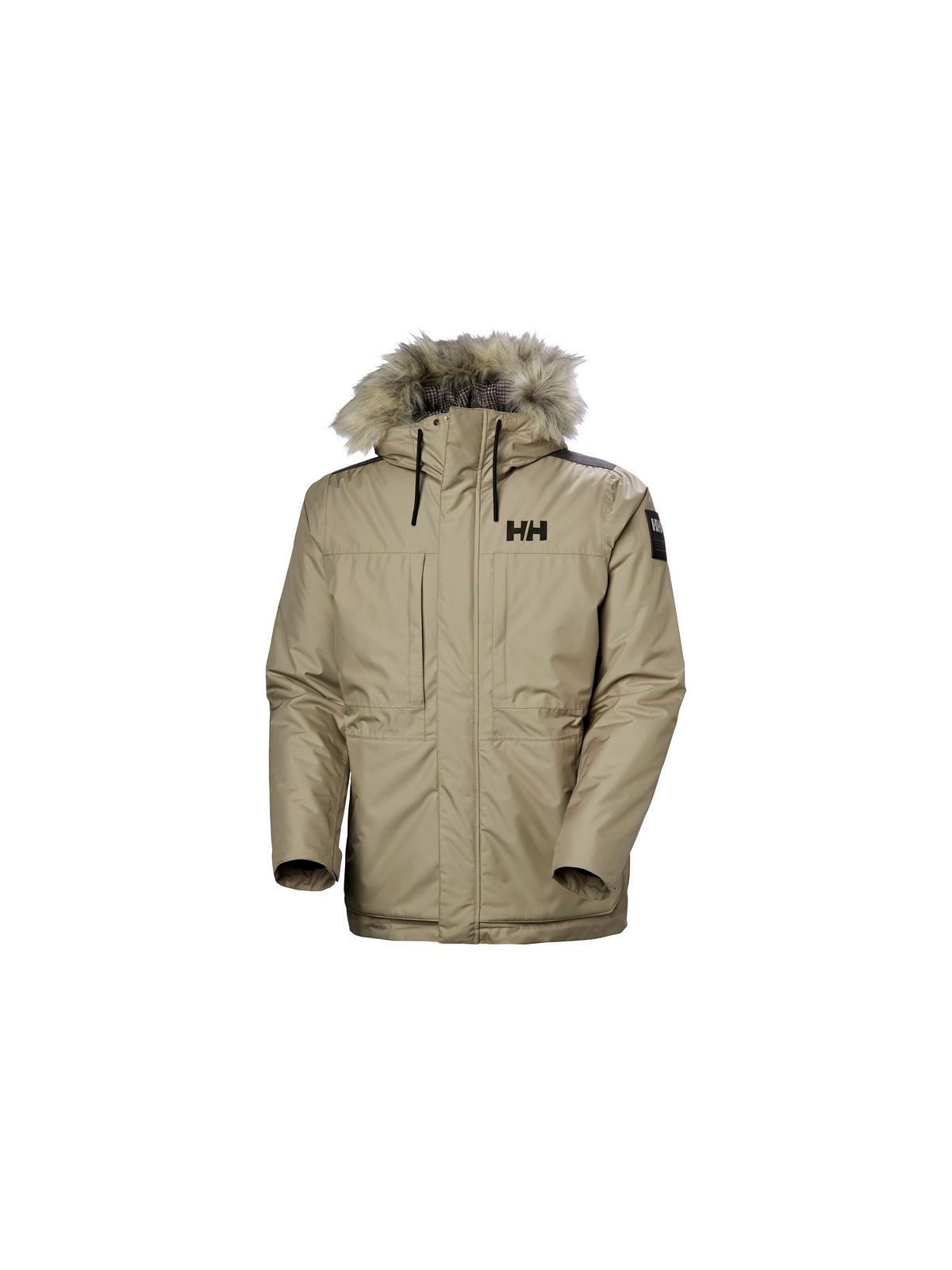 Kurtka męska HELLY HANSEN Coastal 3.0 Parka  kolor brązowy
