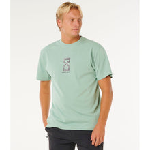 Koszulka męska RIP CURL Search Gear Tee zielona
