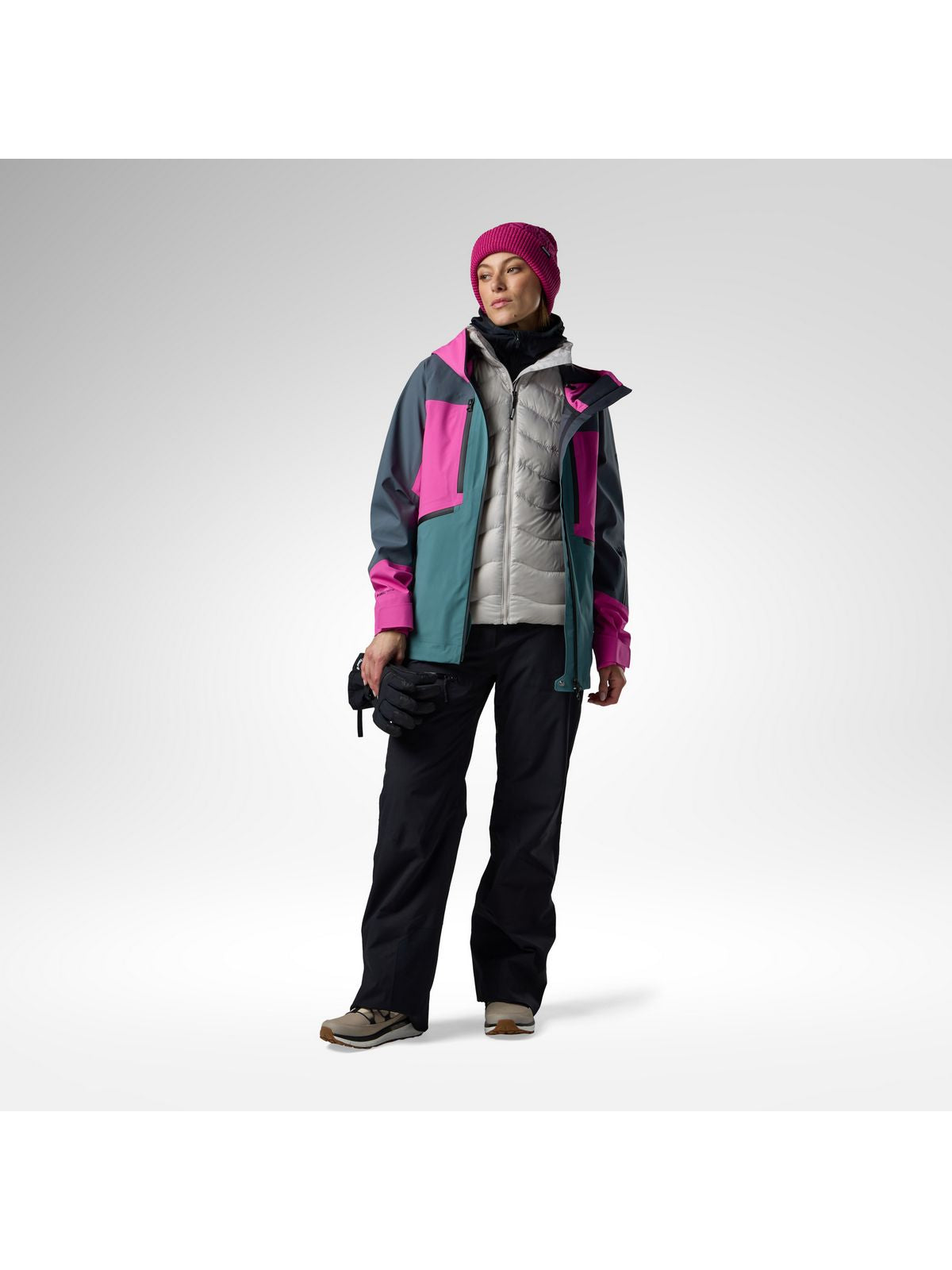 Kamizelka damska ROSSIGNOL W Verok Down Vest szara