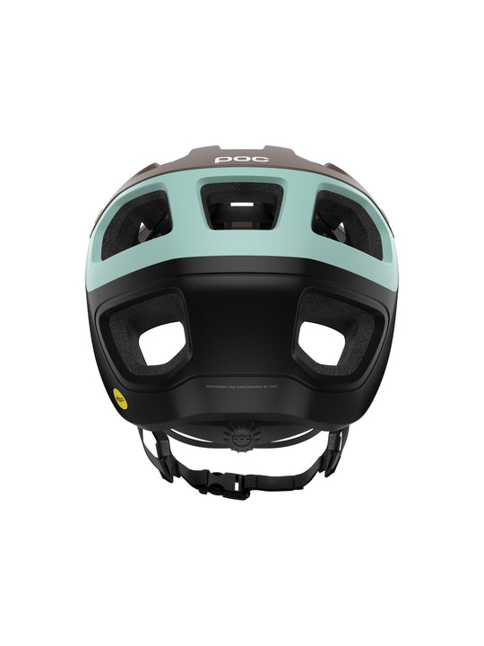 Kask rowerowy POC Cularis Pure brązowy zielony
