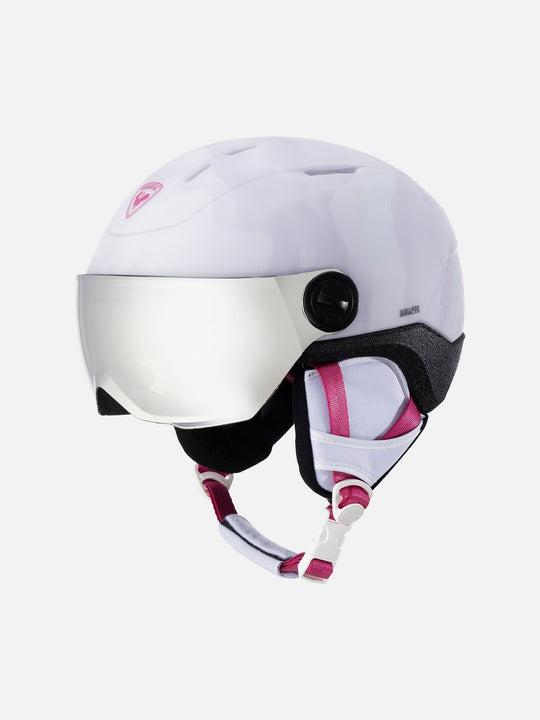 Kask narciarski ROSSIGNOL Whoopee Visor IMPACTS biały
