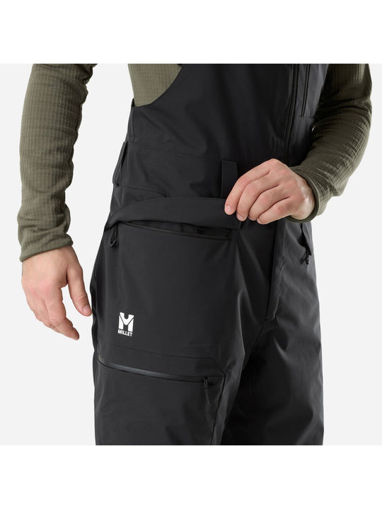 Spodnie męskie MILLET M Grands Montets Bib Pant M czarne
