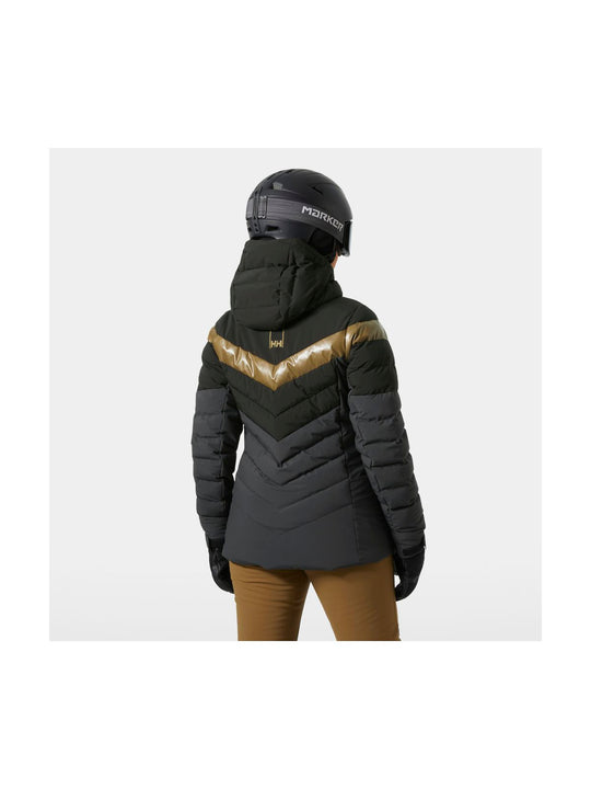 Kurtka narciarska damska HELLY HANSEN W IMPERIAL PUFFY JACKET czarna
