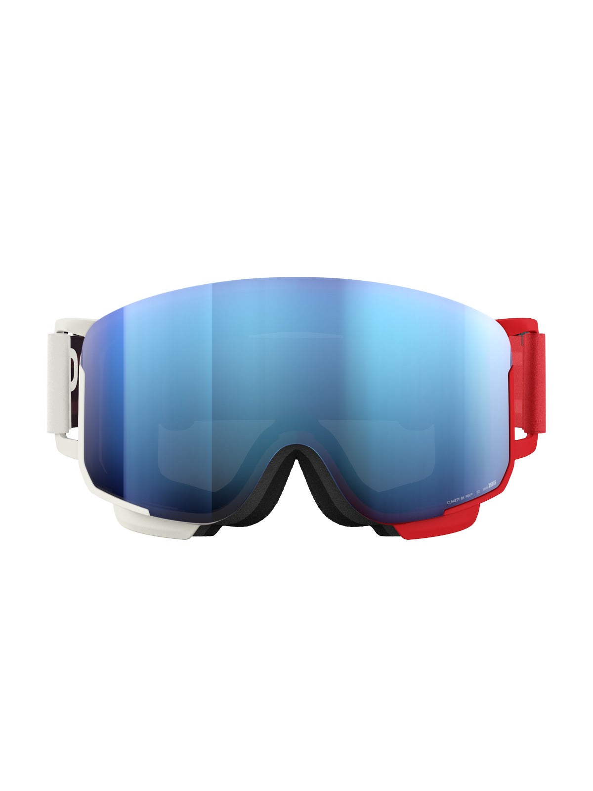 Gogle narciarskie POC Nexal Cat 2 biało/czerwony