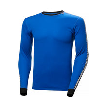 Bielizna termiczna męska HELLY HANSEN HH LIFA STRIPE CREW niebieska
