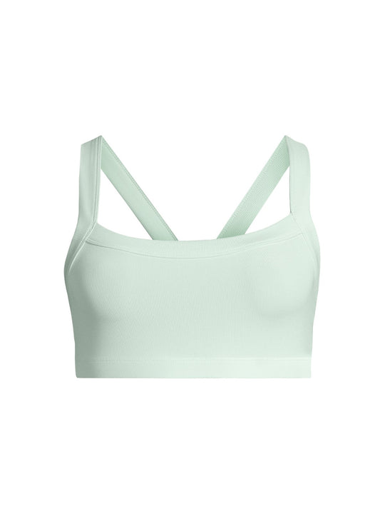 Top damski CASALL Defined Rib Sport Top kolor zielony
