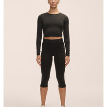 Legginsy damskie CASALL Essential 3/4 Tights kolor czarny
