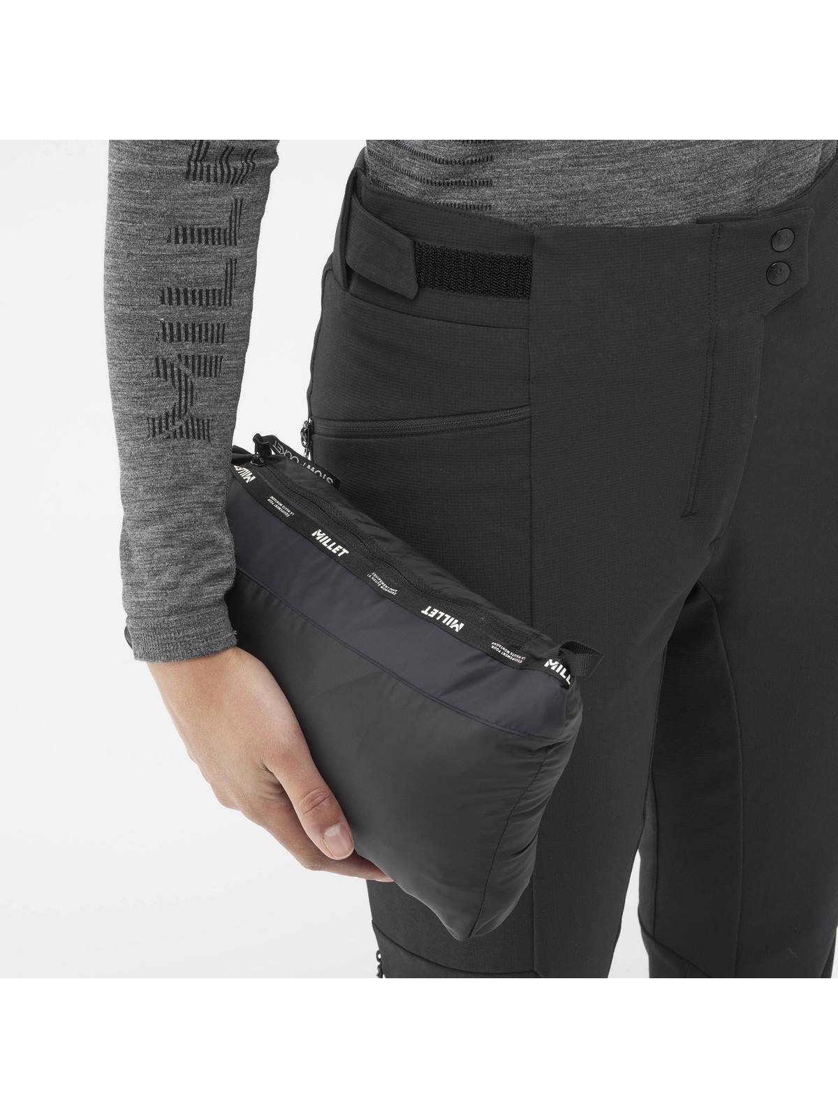 Kurtka MILLET W Kamet Down Hoodie Czarny