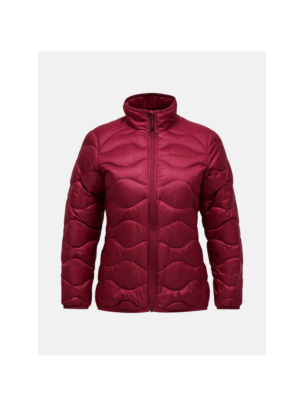 Kurtka PEAK PERFORMANCE Helium Down Jacket Women bordowy