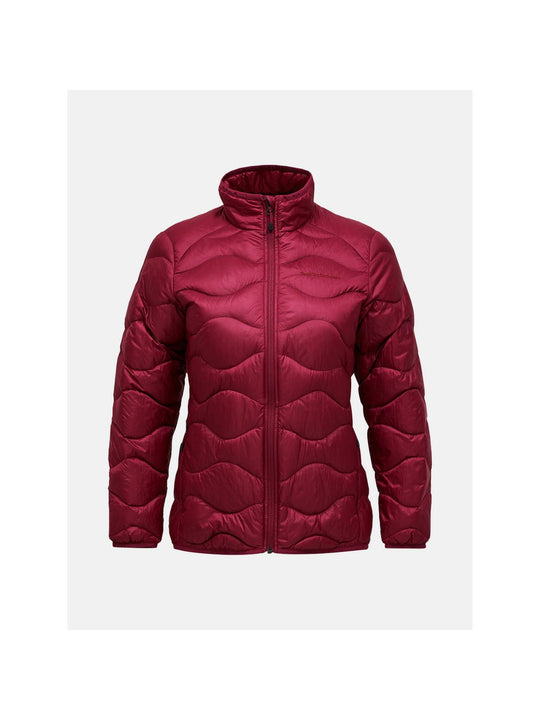 Kurtka PEAK PERFORMANCE Helium Down Jacket Women bordowy

