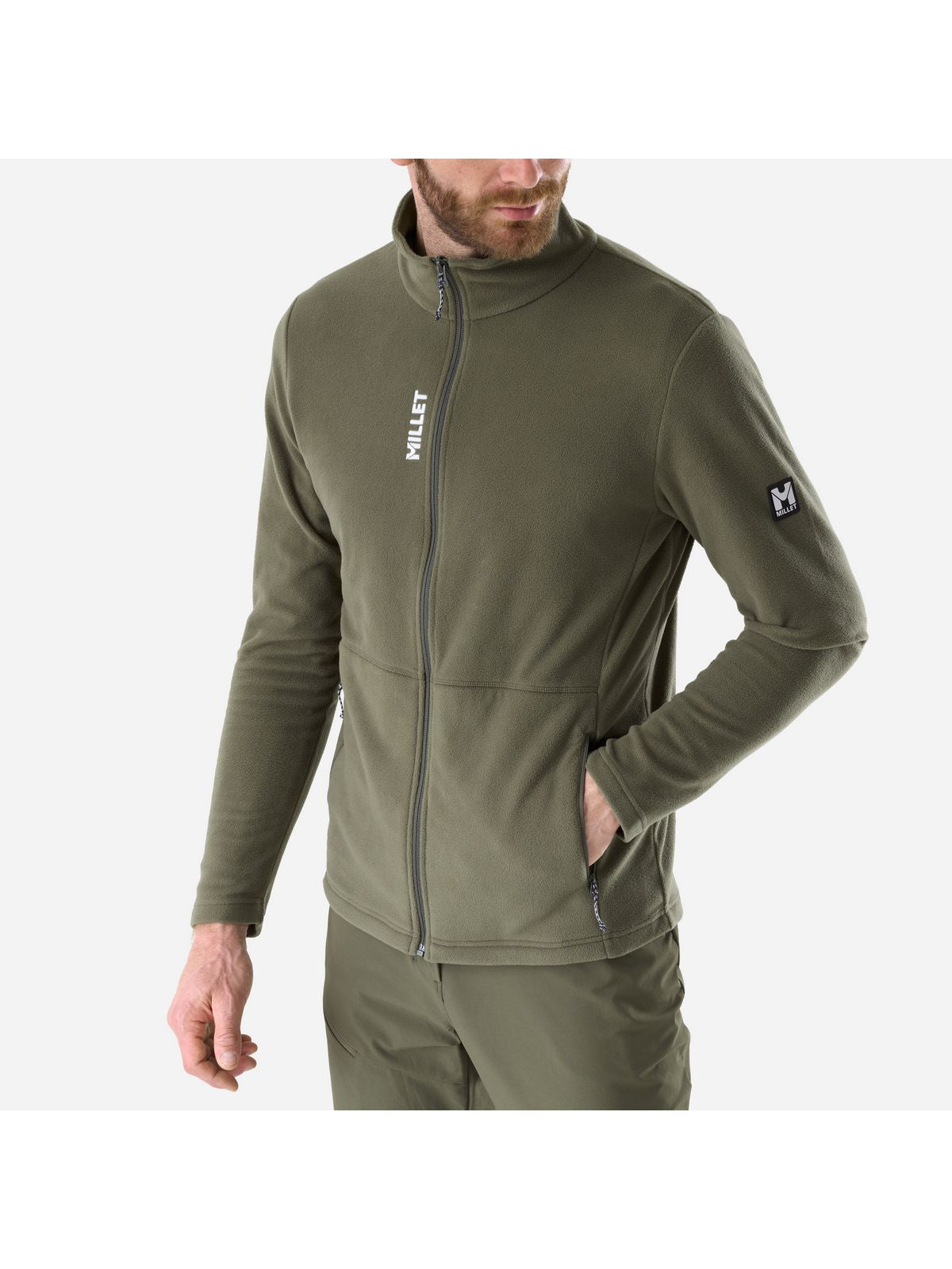 Bluza męska MILLET M Seneca Micro Jkt M zielona