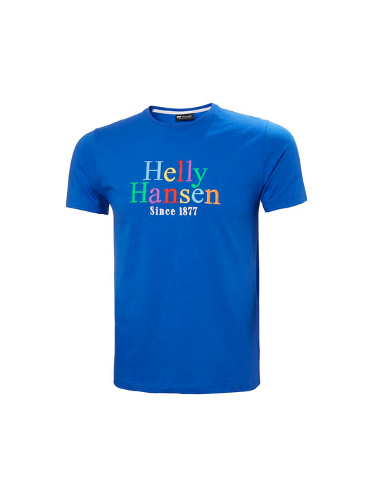 Koszulka HELLY HANSEN Core Graphic T niebieski
