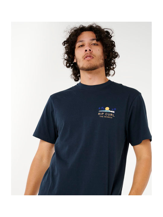 Koszulka RIP CURL Aots - Cody Welsh Tee granatowy - Adventure Sports
